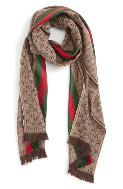 gucci scarfs for men|gucci scarf men's silk.